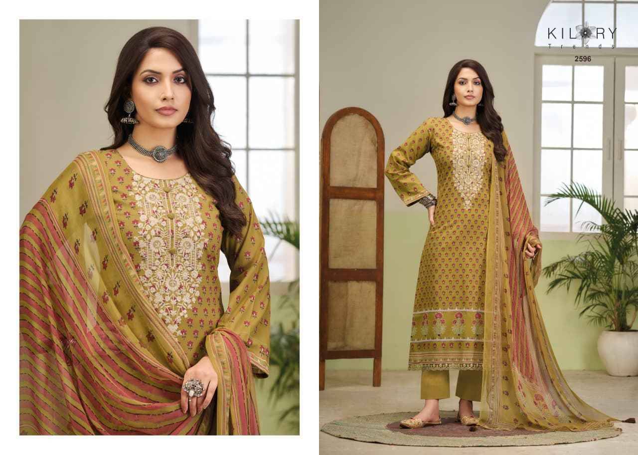 RANGMANCH By KILORY TRENDS 2591 To 2596 Series Beautiful Festive Suits Colorful Stylish Fancy Casual Wear & Ethnic Wear Pure Lawn Cotton Dresses At Wholesale Price